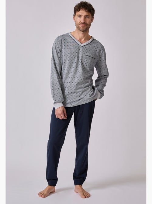 Pyjama forme jogging - damart - Kiabi