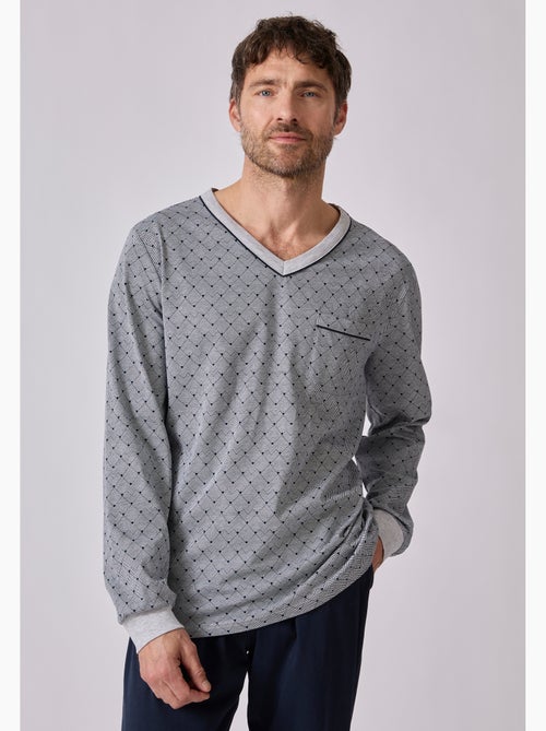 Pyjama forme jogging - damart - Kiabi
