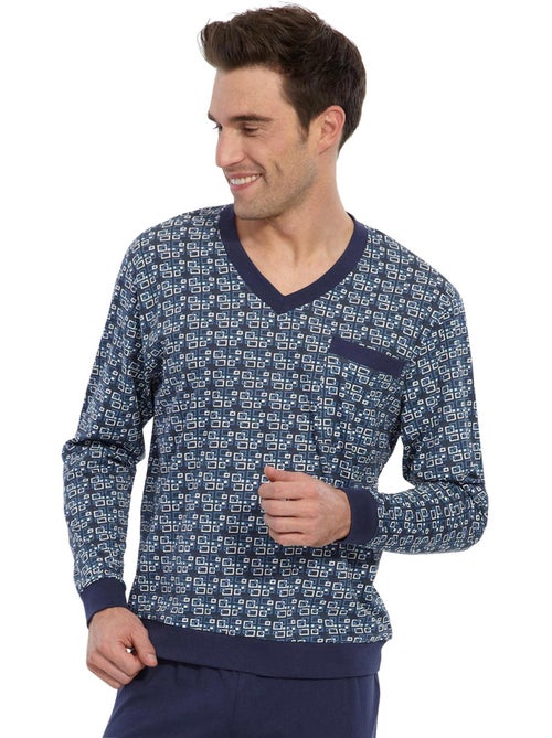Pyjama forme jogging en jersey - DAXON - Kiabi