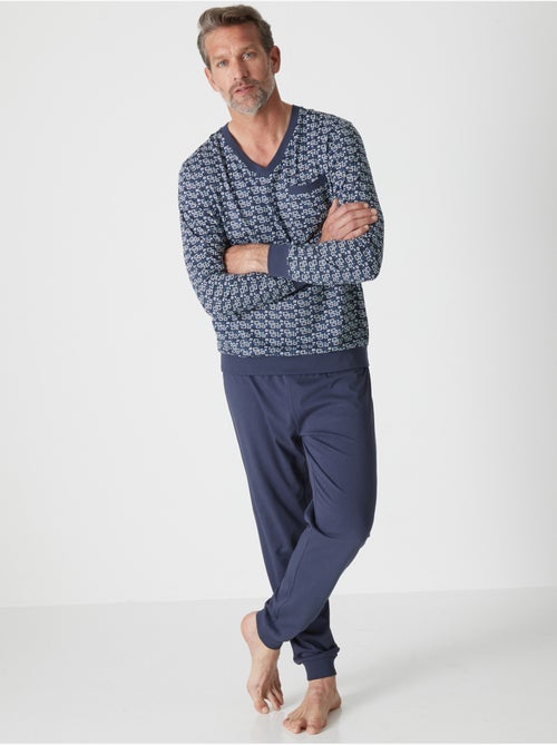 Pyjama forme jogging en jersey - DAXON - Kiabi