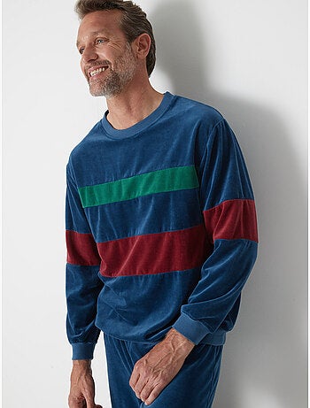 Pyjama forme jogging en velours - DAXON
