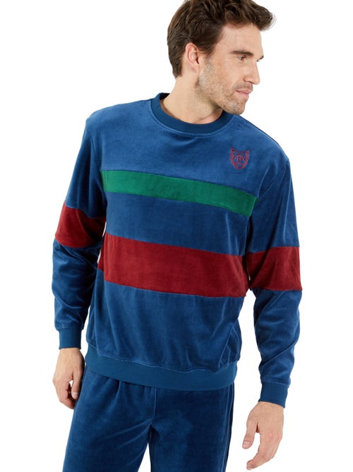 Pyjama forme jogging en velours - DAXON - Kiabi