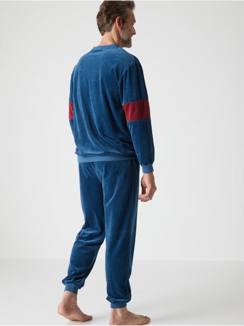 Pyjama forme jogging en velours - DAXON - Kiabi