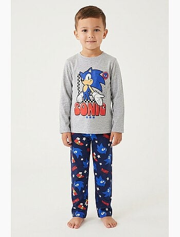 Pyjama garçon sonic - licence officielle