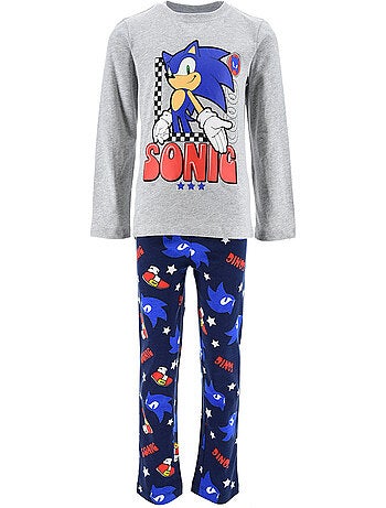 Pyjama garçon sonic - licence officielle