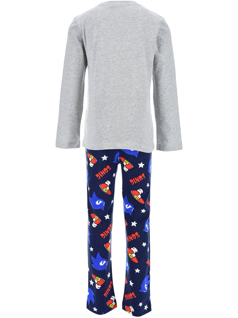 Pyjama   garçon sonic - licence officielle Gris - Kiabi