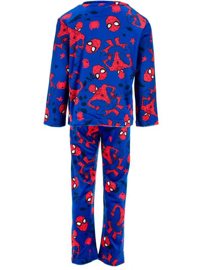 Pyjama   garçon spiderman - licence officielle Bleu - Kiabi
