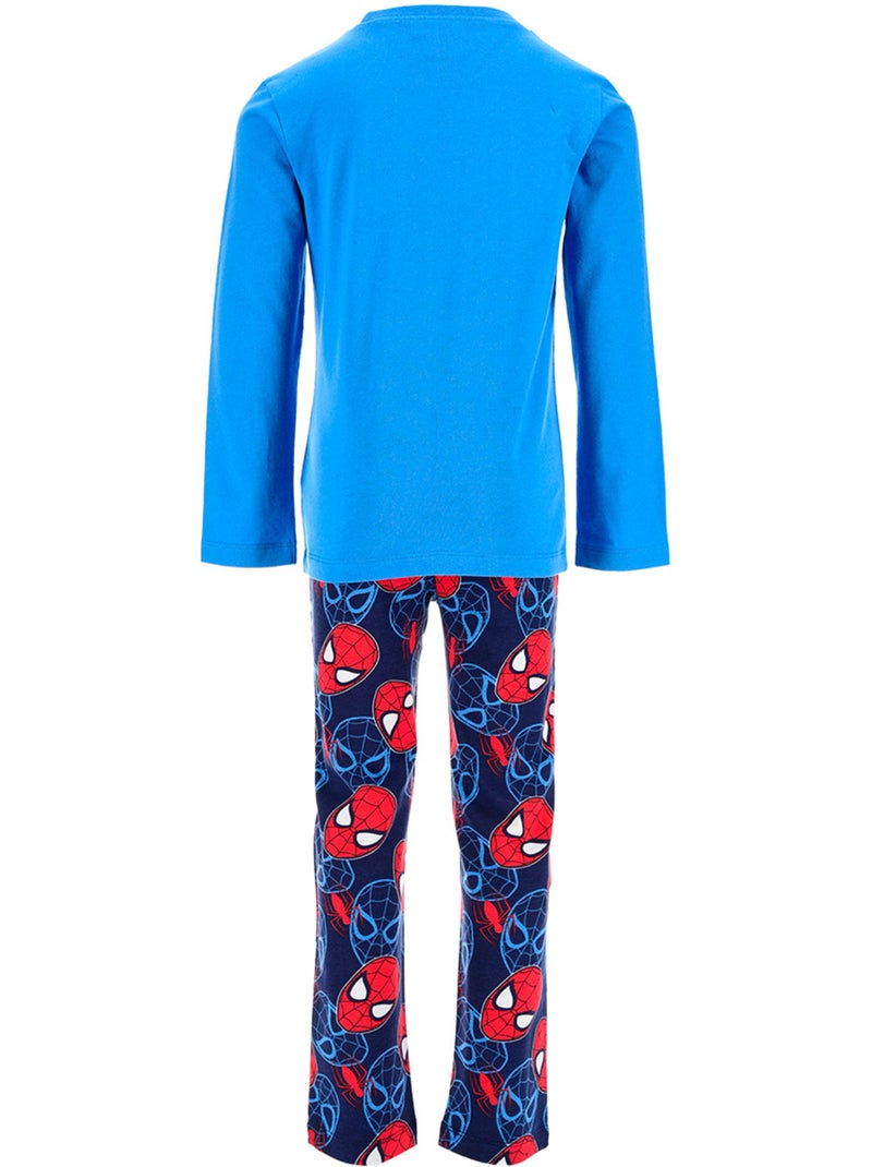 Pyjama   garçon spiderman - licence officielle Bleu - Kiabi