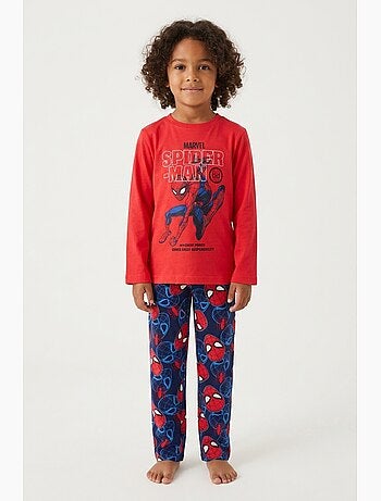 Pyjama garçon spiderman - licence officielle
