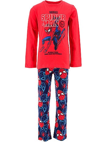Pyjama garçon spiderman - licence officielle