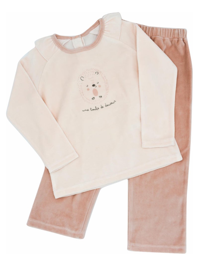 Pyjama 'GPP3 DEMAIN' Rose pâle - Kiabi