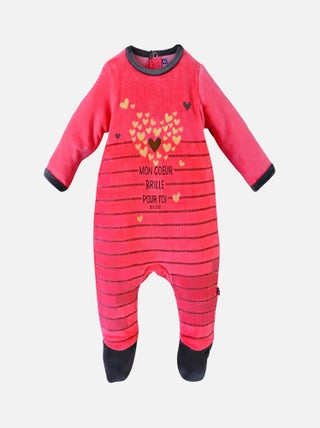 PYJAMA GRENOUILLERE BEBE FILLE BIANCA