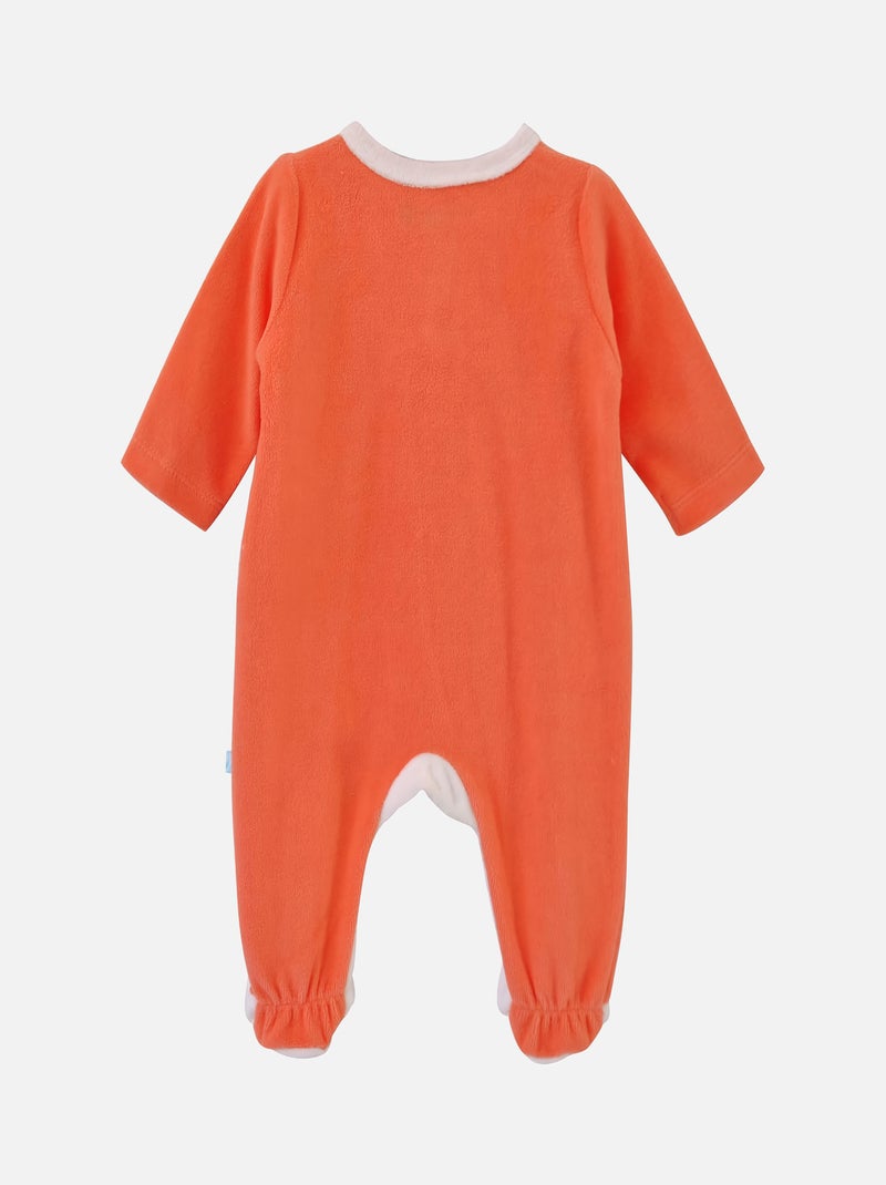 PYJAMA GRENOUILLERE COCTEAU Orange - Kiabi