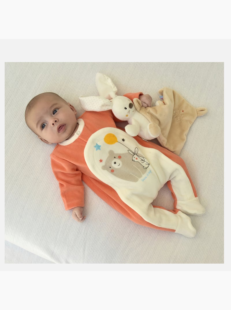 PYJAMA GRENOUILLERE COCTEAU Orange - Kiabi