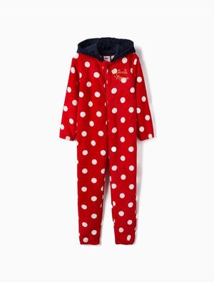 Grenouillère Pyjama à Capuche Halloween - Imprimé - Combinaison Chaud Pour Maison, Fête - Pour Parents Et Enfants