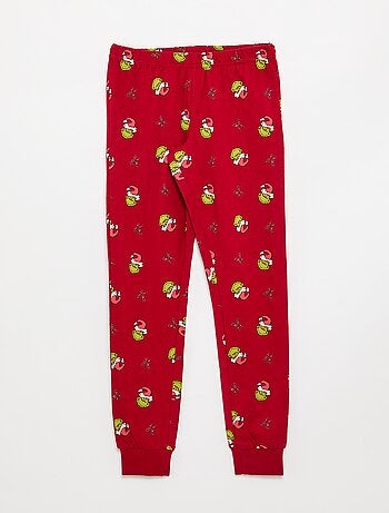 Pyjama 'Grinch' 2 pièces - T-shirt à manches longues + pantalon