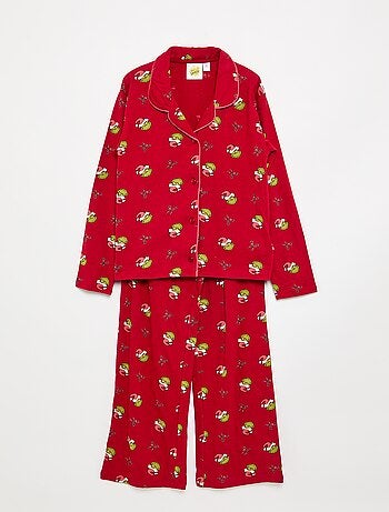 Pyjama 'Grinch' 2 pièces - Veste + pantalon