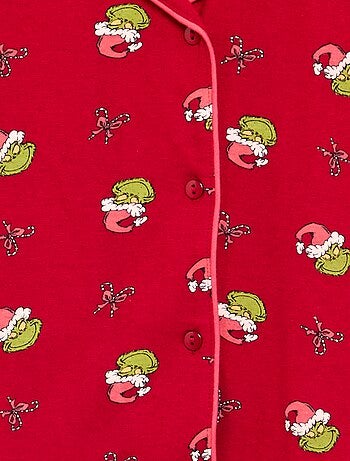 Pyjama 'Grinch' 2 pièces - Veste + pantalon