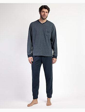 Pyjama gris à manches longues pour homme ADMAS MAGNIFIC