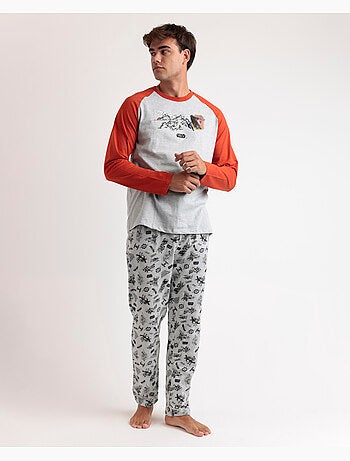 Pyjama gris à manches longues STAR WARS pour homme