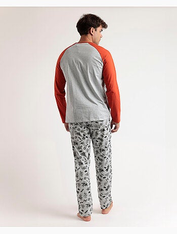 Pyjama gris à manches longues STAR WARS pour homme
