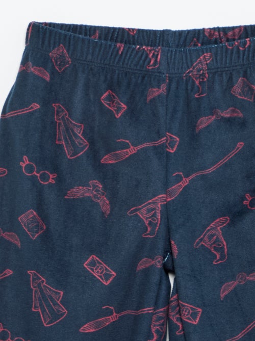 Pyjama 'Harry Potter' 2 pièces - T-shirt à manches longues + pantalon - Kiabi