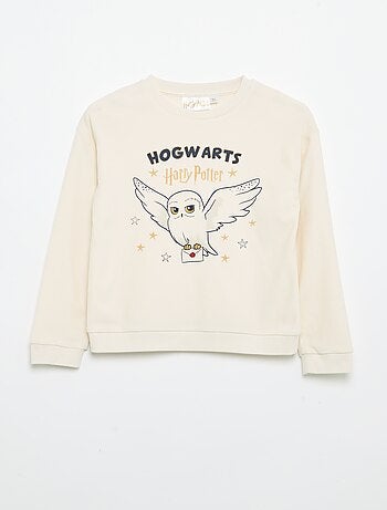 Pyjama 'Harry Potter' 2 pièces en polaire - T-shirt à manches longues + pantalon