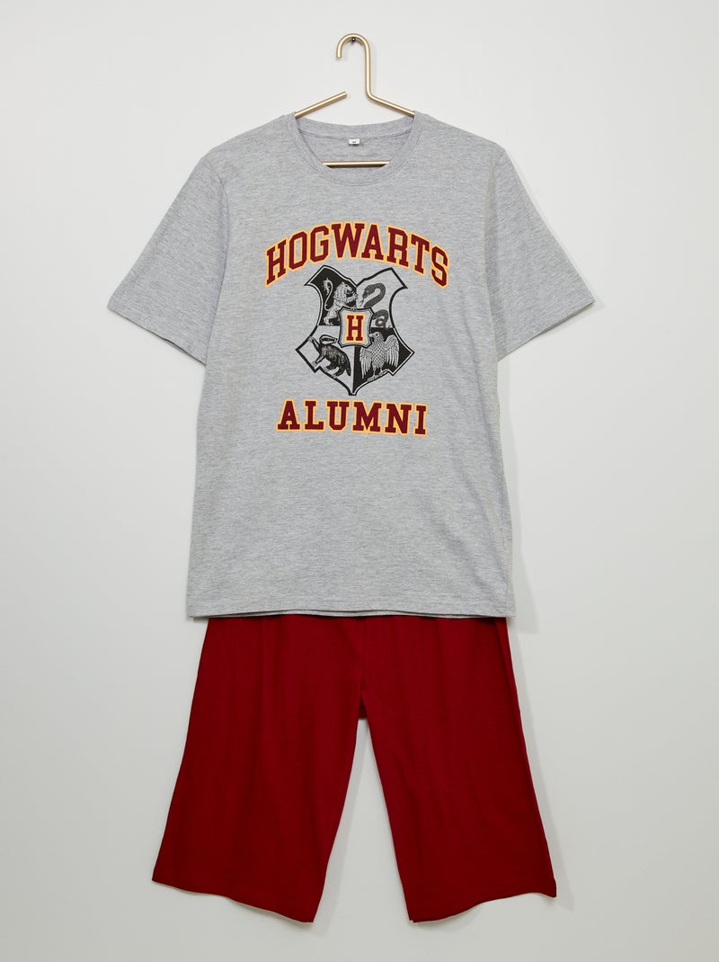 Pyjama 'Harry Potter' gris - Kiabi
