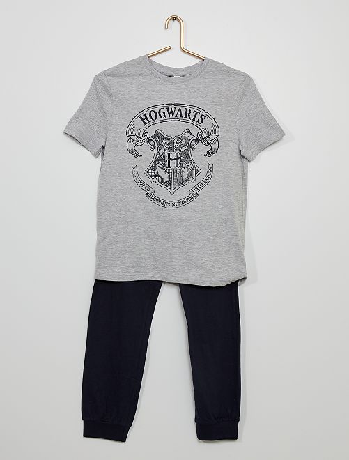 Pyjama 'Harry Potter'                             gris/marine 
