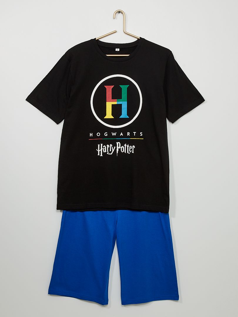 Pyjama 'Harry Potter' noir/bleu - Kiabi