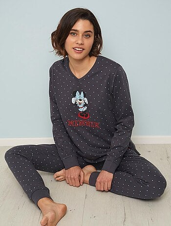 Pyjama haut et pantalon Minnie Shy Disney