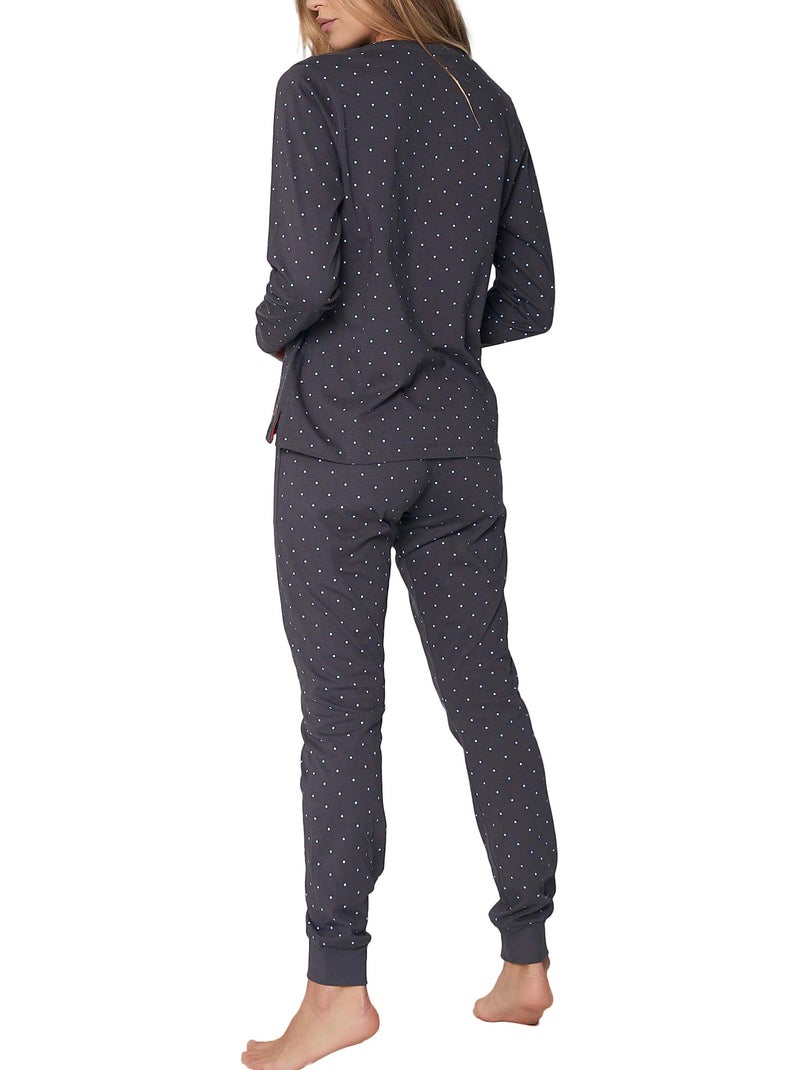Pyjama haut et pantalon Minnie Shy Disney Gris - Kiabi
