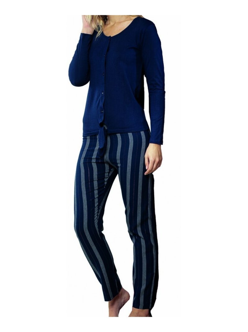 Pyjama HECHTER STUDIO Bleu marine - Kiabi