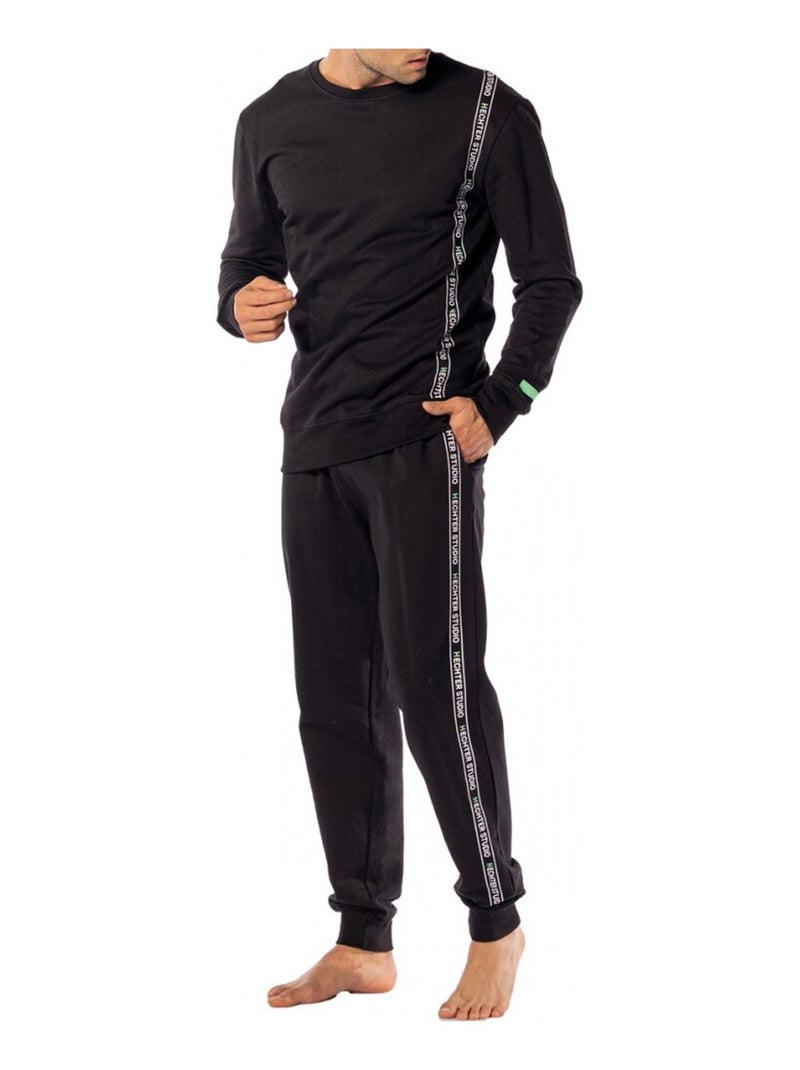 Pyjama HECHTER STUDIO Noir - Kiabi
