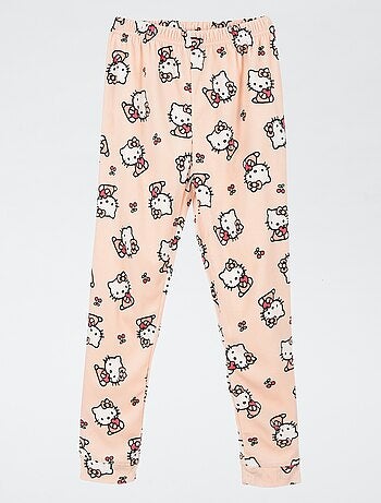 Pyjama 'Hello Kitty' 2 pièces - T-shirt à manches longues + pantalon