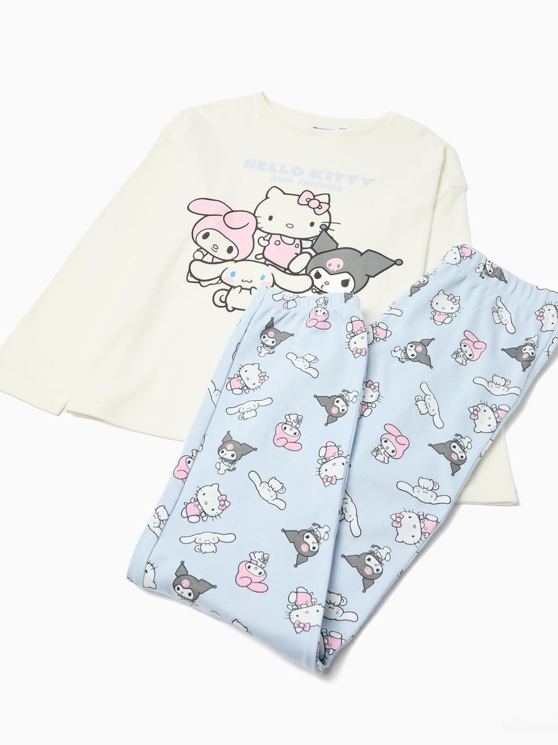 Pyjama 'Hello Kitty', MO Fashion Blanc - Kiabi