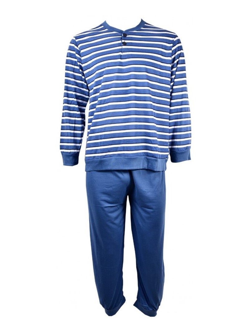 Pyjama Homme Eco HOMEWEAR Bleu marine - Kiabi
