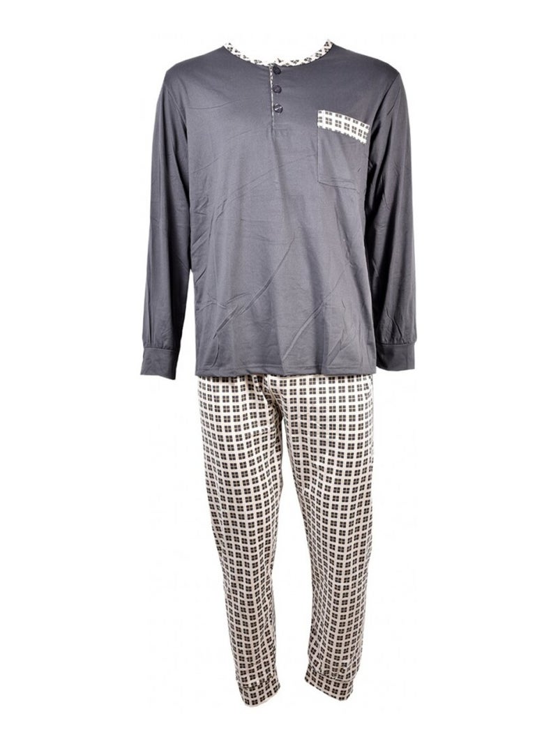 Pyjama Homme Eco HOMEWEAR Gris - Kiabi