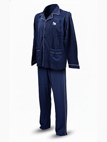 Pyjama Homme Hiver Polaire boutonné C2530