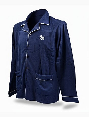 Pyjama Homme Hiver Polaire boutonné C2530