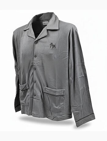 Pyjama Homme Hiver Polaire boutonné C2530