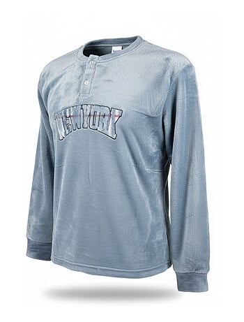 Pyjama Homme Hiver Polaire Doux 7007 Pack de 2