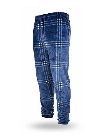 Pyjama Homme Hiver Polaire Doux 7008 ECOSSAIS