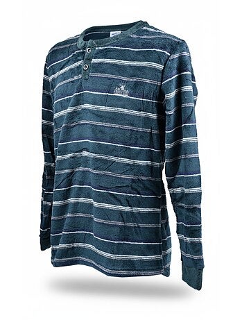 Pyjama Homme Hiver Polaire Doux ADVENTURE J2565