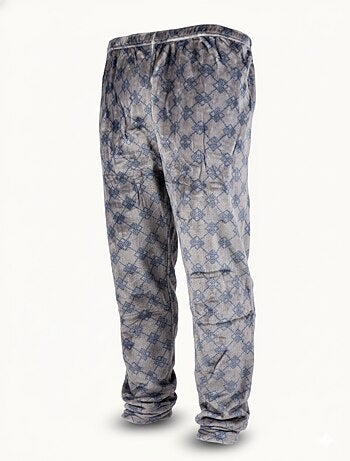 Pyjama Homme Hiver Polaire Doux imprimé LOSANGE