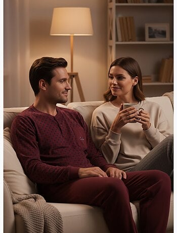 Pyjama Homme Hiver Polaire Premium CALM Z2550