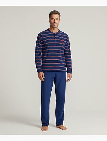 Pyjama Homme Hiver Polaire SECRET CLUB Z2653