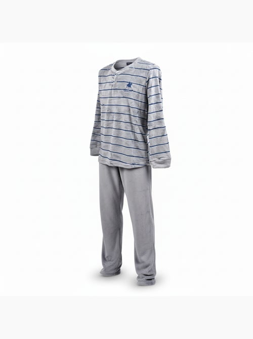 Pyjama Homme Hiver Polaire SECRET CLUB Z2653 - Kiabi