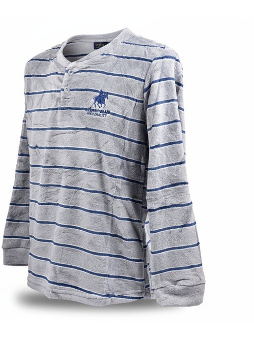 Pyjama Homme Hiver Polaire SECRET CLUB Z2653 - Kiabi