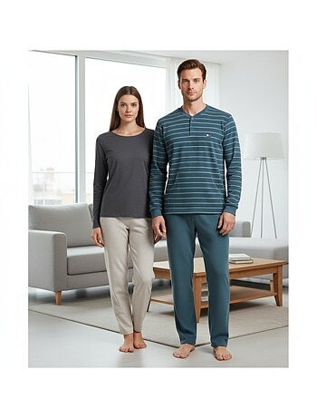 Pyjama Homme Hiver Polaire ULTRA Doux Z2655